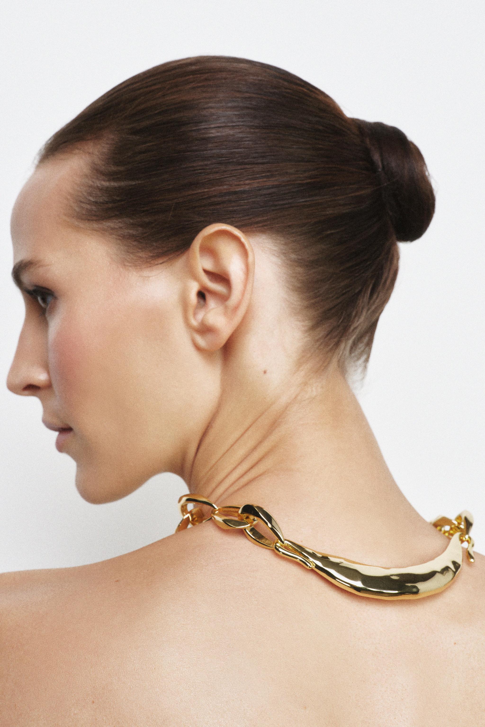 COLLIER CHAÎNE MÉTALLIQUE
